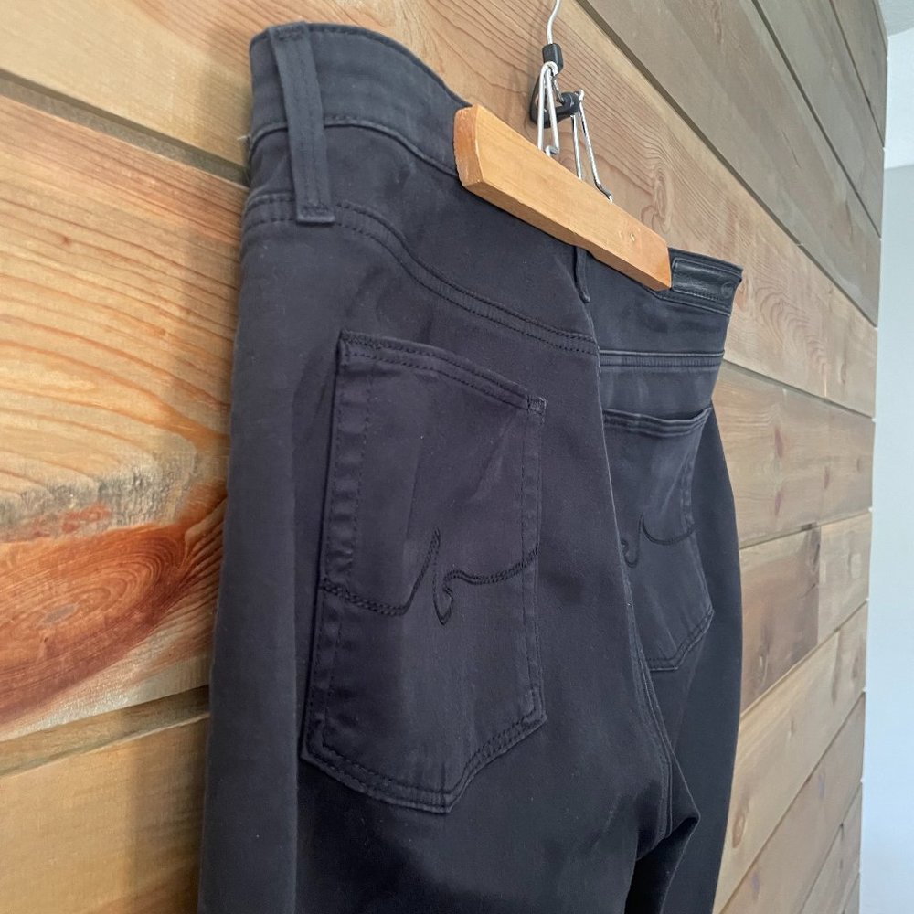 Black Suede Jeans